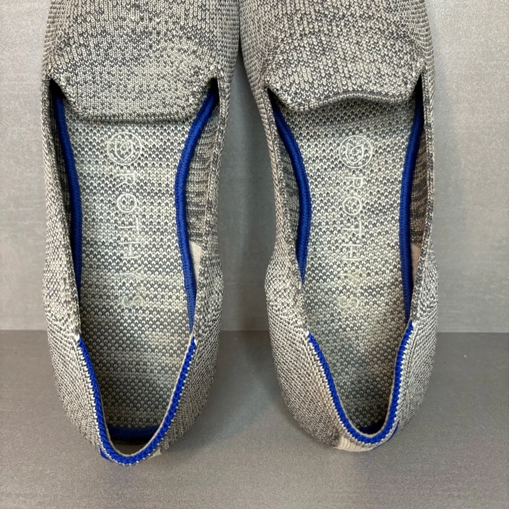 Rothys | The Flat Round Toe Shoes - Heather Gray ; Womens 7.5